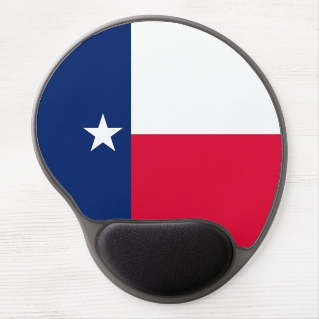 Tapis De Souris Gel Conception du drapeau de l'État du Texas (Devant)