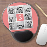 Tapis De Souris Gel Créez votre propre collection Instagram Monogramme<br><div class="desc">Utilisez 8 photos carrés pour créer un cadeau unique et personnel. Ou vous pouvez garder le chiot hipster et faire un gardien branché. Si vous avez besoin d'ajuster les images,  cliquez sur l'outil personnaliser pour apporter des modifications.</div>