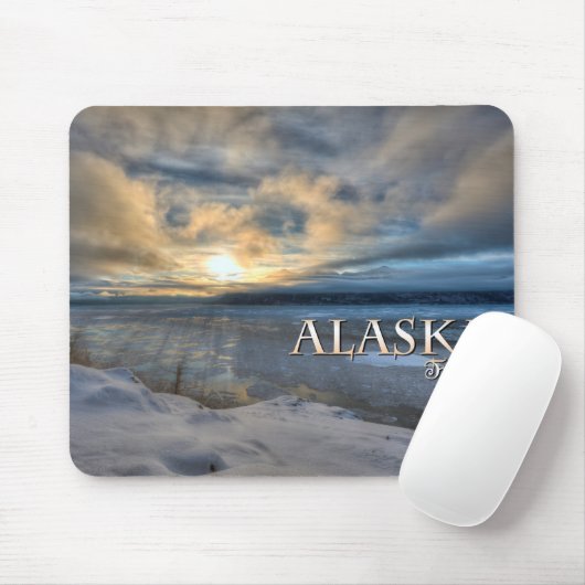 Tapis De Souris Gel de l'Alaska (Avec souris)