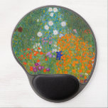 Tapis De Souris Gel Gustav Klimt - Jardin des fleurs<br><div class="desc">Jardin aux fleurs - Gustav Klimt en 1905-1907</div>