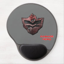 Hero Garage Gel Mousepad