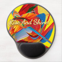 Motivation Montre & Brille Tropicaux Abstraits