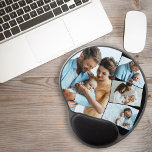 Tapis De Souris Gel Nouveau bébé photo 4 Photo Collage Gel Souris Pad<br><div class="desc">Créez votre propre tapis de souris unique avec 4 de vos photos préférées pour bébé. Le modèle photo est conçu pour créer un montage de photos et affichera vos photos avec l'image principale en portrait et les trois autres en format paysage,  encadrées d'une étroite bordure noire.</div>