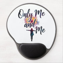 "Only Me and Me" Sunset individualité Souris Pad