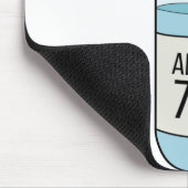 Tapis De Souris Gel Sanitizer à la main avec 70% d'alcool (Coin)