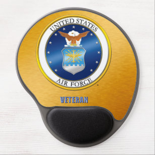 Tapis De Souris Gel U.S. Gel Mousepad de vétéran de l'Armée de l'Air