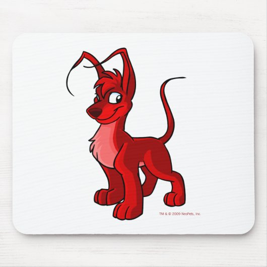 Tapis De Souris Gelert rouge fier (Devant)