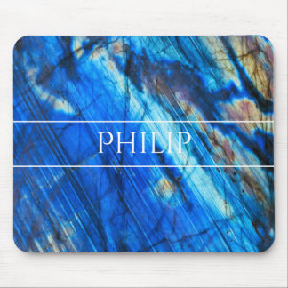 Tapis De Souris Gemme minérale de labradorite élégante à la mode