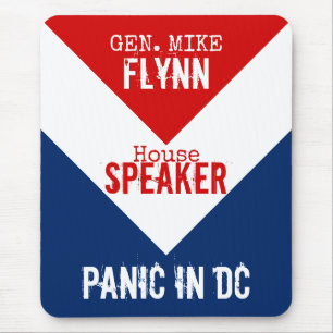 Tapis De Souris Gén Mike Flynn Président de la Chambre Panique à D