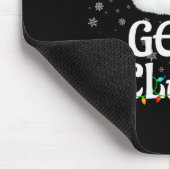 Tapis De Souris Gen Z Claus Christmas Lights Santa Pajama Family M (Coin)