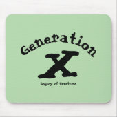 Tapis De Souris Génération X Mousepad (Devant)