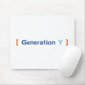 Tapis De Souris Génération Y (Avec souris)
