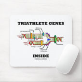 Tapis De Souris Gènes Triathlète à l'intérieur de la réplication d (Avec souris)