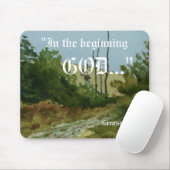 Tapis De Souris Genèse 1:1 Mousepad (Avec souris)