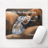 Tapis De Souris Genèse 1:1 Mousepad (Avec souris)