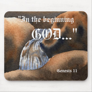 Tapis De Souris Genèse 1:1 Mousepad