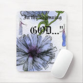 Tapis De Souris Genèse 1:1 Mousepad (Avec souris)