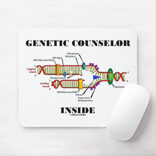 Tapis De Souris Genetic Counselor Inside (Avec souris)