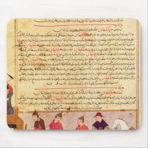 Tapis De Souris Genghis Khan et ses fils par Al-Vacarme de Rashid