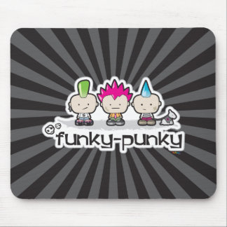 Tapis De Souris Génial-Punky Mousepad noir