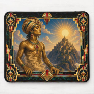 Tapis De Souris Génie, Art Déco Mythique