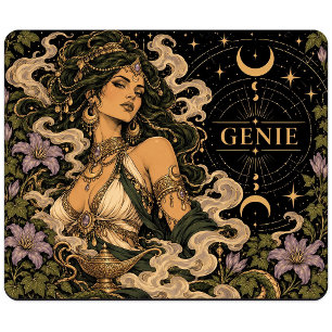 Tapis De Souris Génie, Art du Tarot Starlit