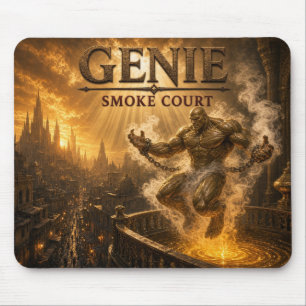 Tapis De Souris Génie Fumée Cour Dark Realism