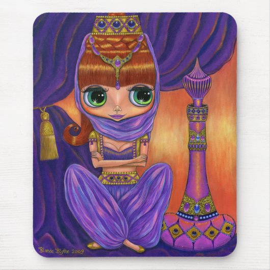 Tapis De Souris Génie pourpre Mousepad (Devant)