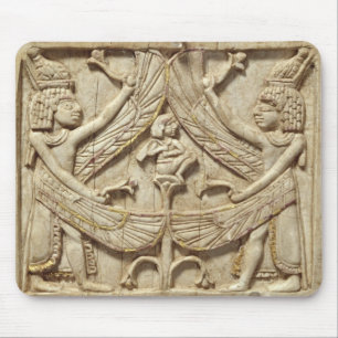 Tapis De Souris Génies à ailes, période assyrienne, c.750 AVANT