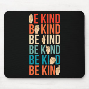 Tapis De Souris Genre Sourd-muet Langue des signes