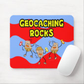 Tapis De Souris Géocaching Rocks (Avec souris)