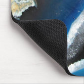 Tapis De Souris Géode Agate Bleu (Coin)