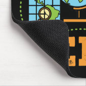 Tapis De Souris Géographie Nerd (Coin)