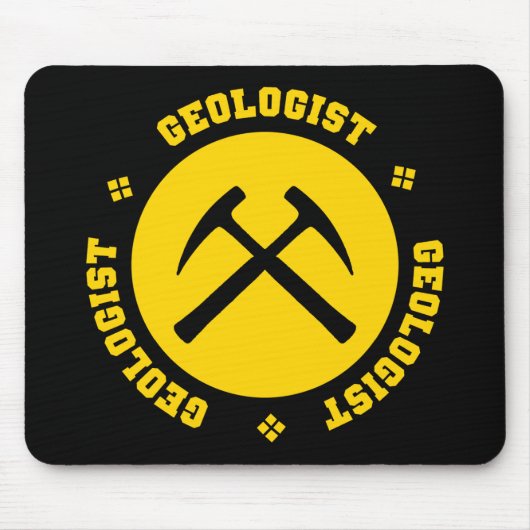 Tapis De Souris Géologue Mousepad (Devant)