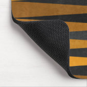 Tapis De Souris Geometric Black Yellow (Coin)