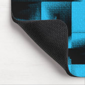 Tapis De Souris Géométrie 3D - Cerulean Blue Deep AH2009 (Coin)