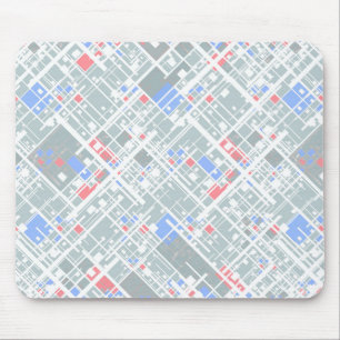 Tapis De Souris Géométrie abstraite moderne.