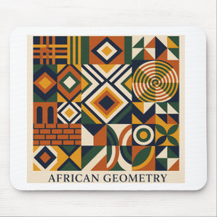 Tapis de souris Géométrie Africaine