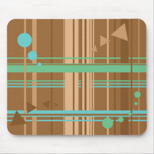 Tapis De Souris Géométrie au chocolat à la menthe