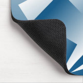 Tapis De Souris Géométrie bleu sarcelle (Coin)