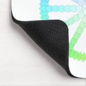 Tapis De Souris géométrie de la roue d'évolution en polygone (Coin)