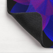 Tapis de souris géométrique anneau cylindre 3D ver (Coin)