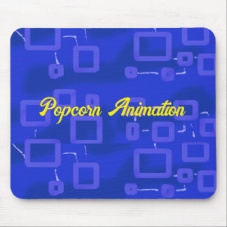 Tapis De Souris Géométrique bleue