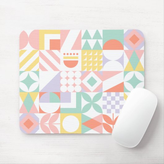 Tapis De Souris géométrique n° 32 (Avec souris)