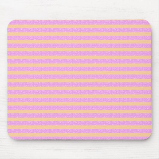 Tapis De Souris Géométrique rose (Devant)