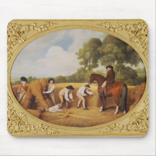 Tapis De Souris George Stubbs   Reapers, 1795 (émail sur biscuit 