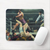 Tapis De Souris George Wesley Bellows Dempsey VS Firpo (Avec souris)