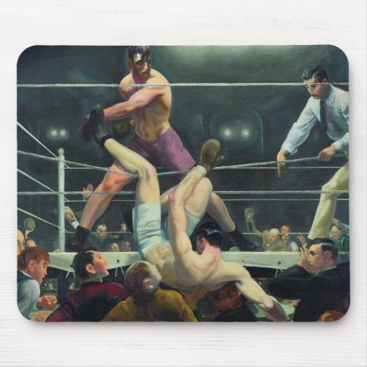 Tapis De Souris George Wesley Bellows Dempsey VS Firpo (Devant)