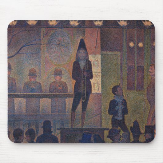 Tapis De Souris Georges Seurat - Diaporama de cirque (Devant)