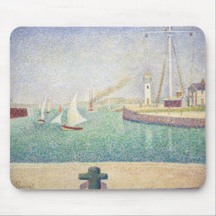 Tapis De Souris Georges Seurat - Entrée du port d'Honfleur